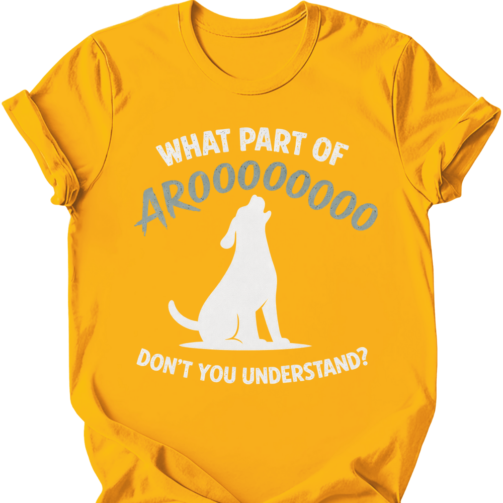 Arooo T-Shirt - Gold