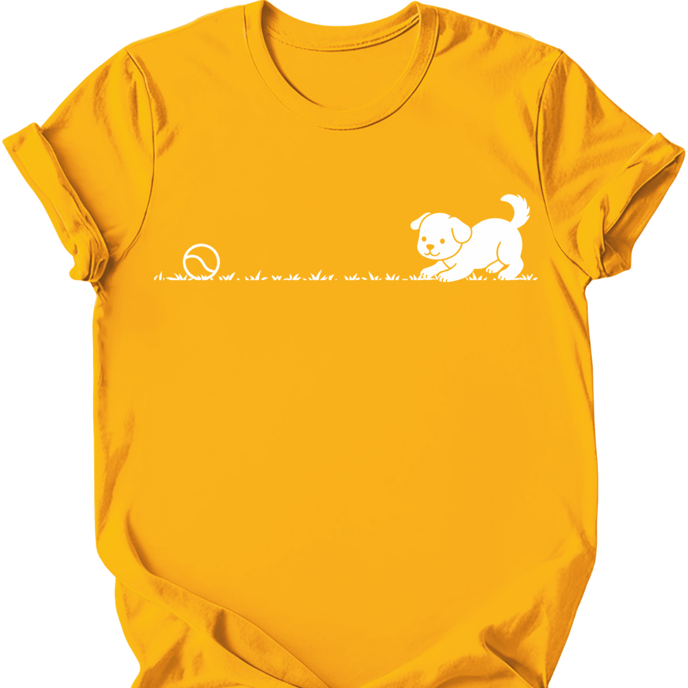 Play Time T-Shirt - Gold