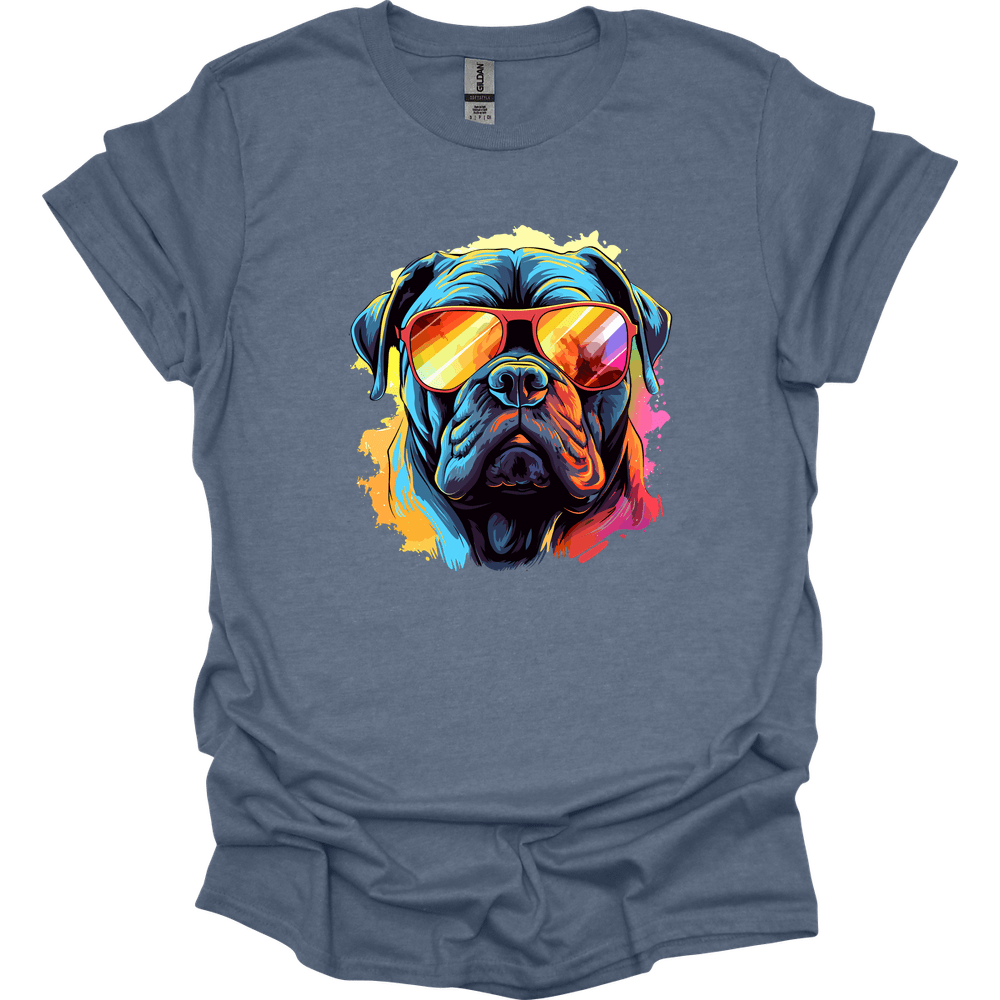 Cane Corso - Top Dog T-Shirt - Heather Indigo