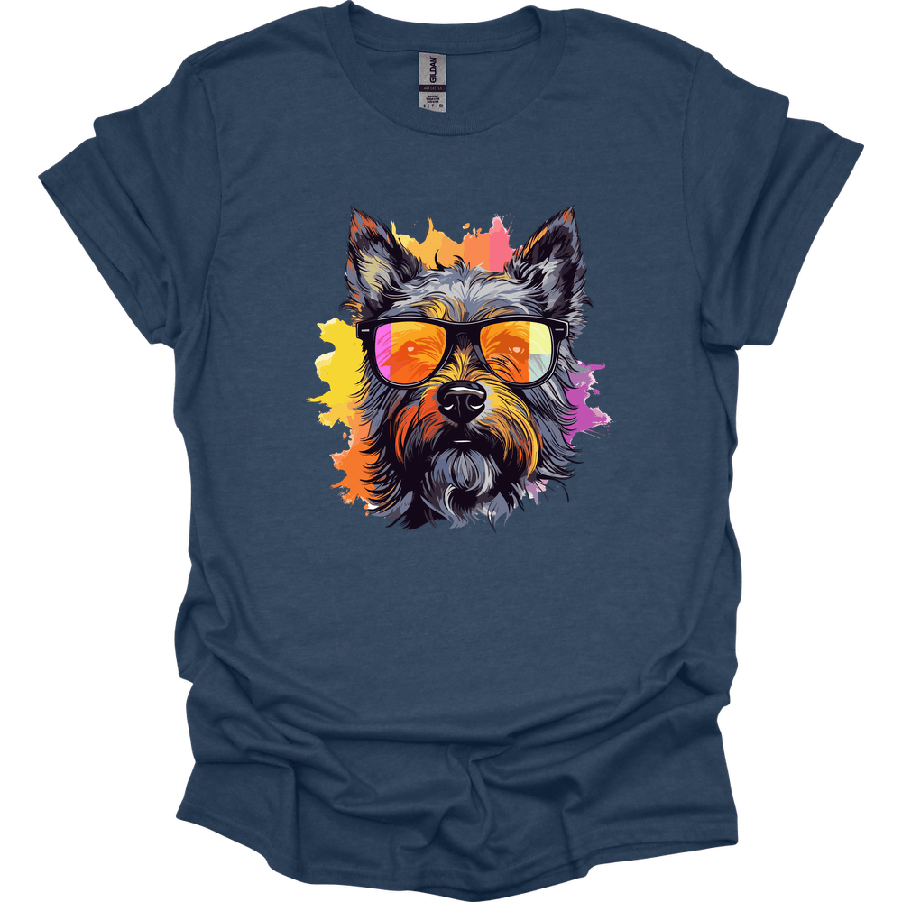 Belgian Laekenois - Top Dog T-Shirt - Heather Navy