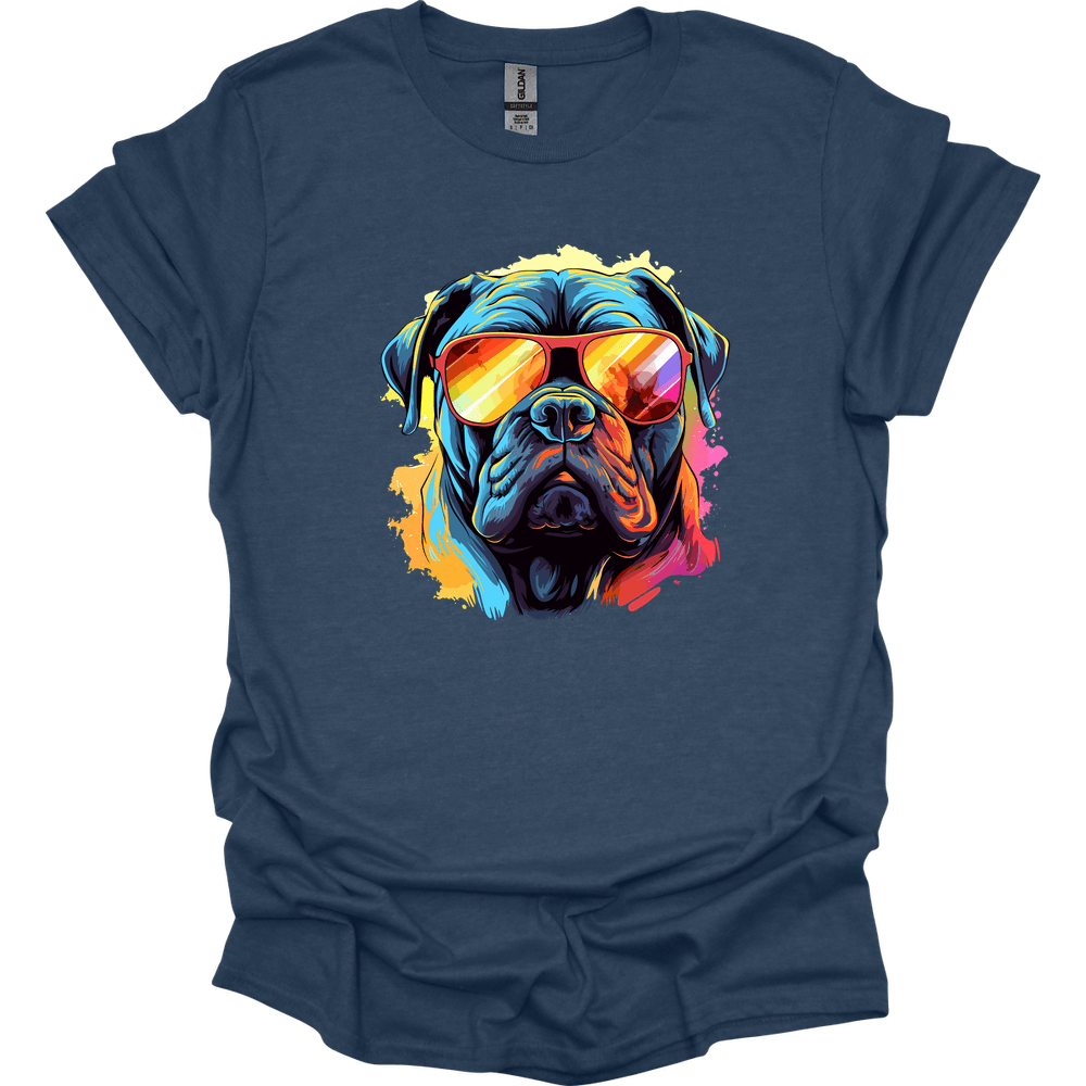 Cane Corso - Top Dog T-Shirt - Heather Navy
