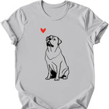 Rottweiler - Sketch Dog T-Shirt