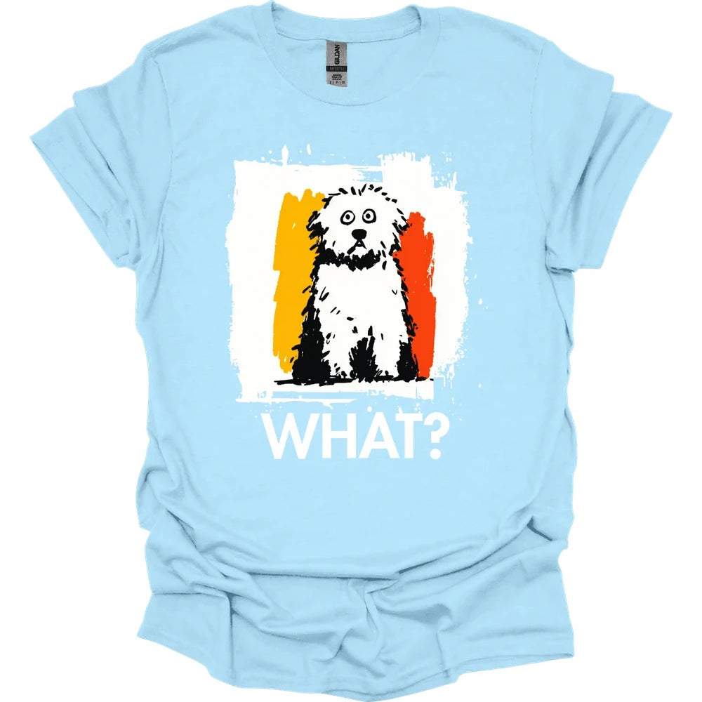 Bichon Frise - What Dog T-Shirt - Light Blue