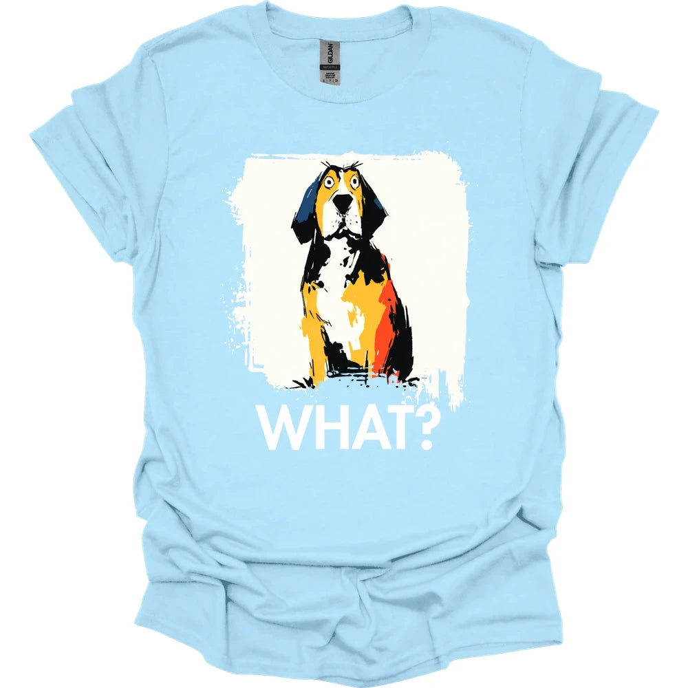 Bracco Italiano - What Dog T-Shirt - Light Blue