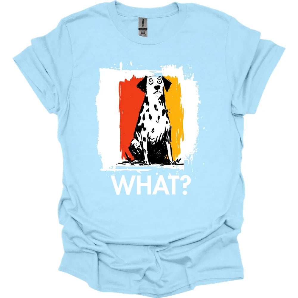 Dalmatian - What Dog T-Shirt - Light Blue
