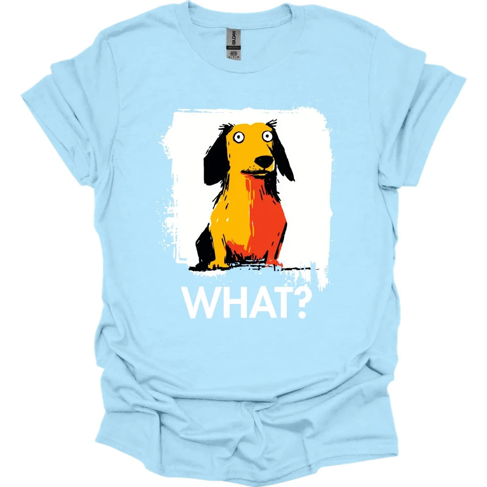 Dachshund - What Dog T-Shirt - Light Blue
