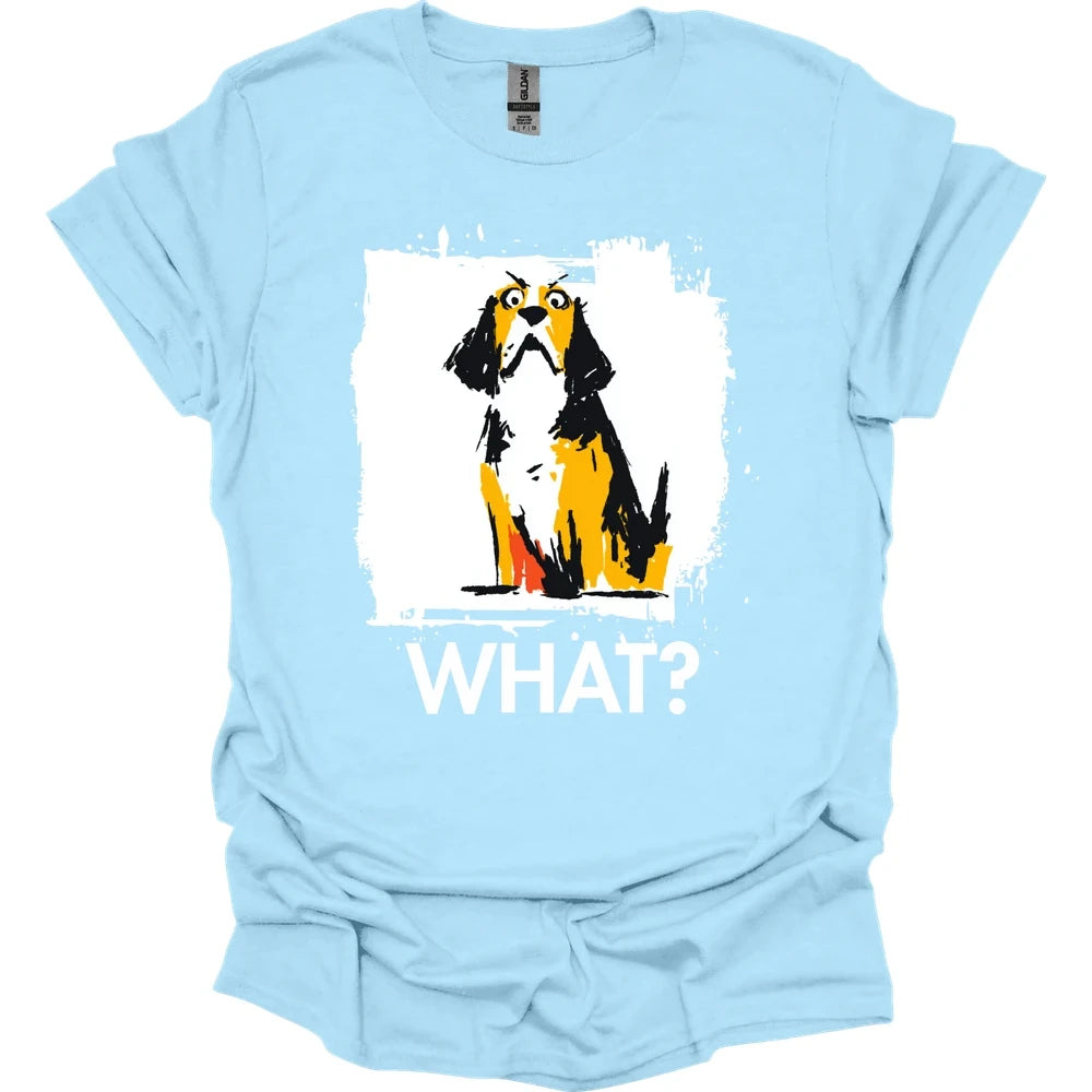 Beagle - What Dog T-Shirt - Light Blue