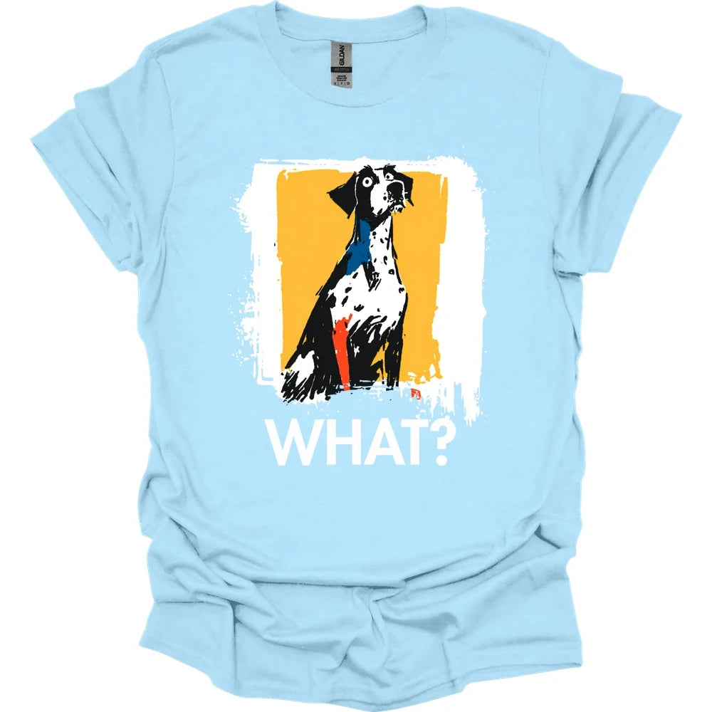 German Shorthaired Pointer - What Dog T-Shirt - Light Blue