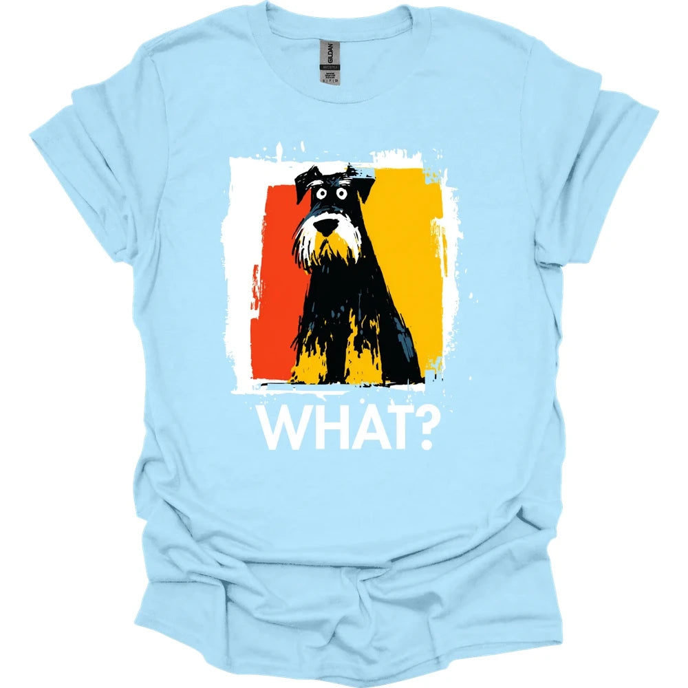 Giant Schnauzer - What Dog T-Shirt - Light Blue