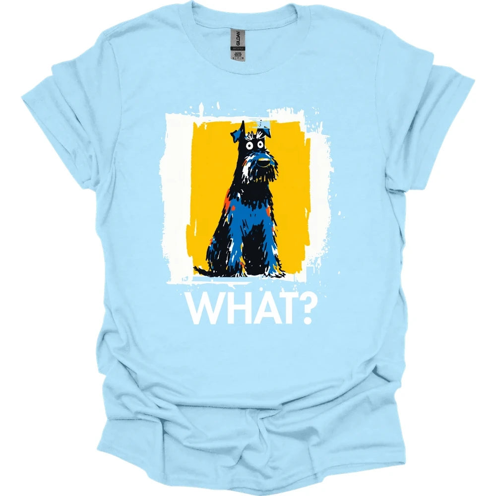 Kerry Blue Terrier - What Dog T-Shirt - Light Blue