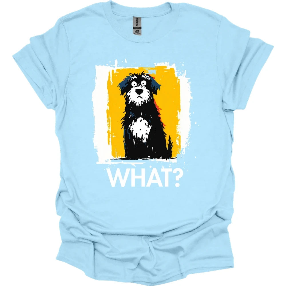 Portuguese Water Dog - What Dog T-Shirt - Light Blue