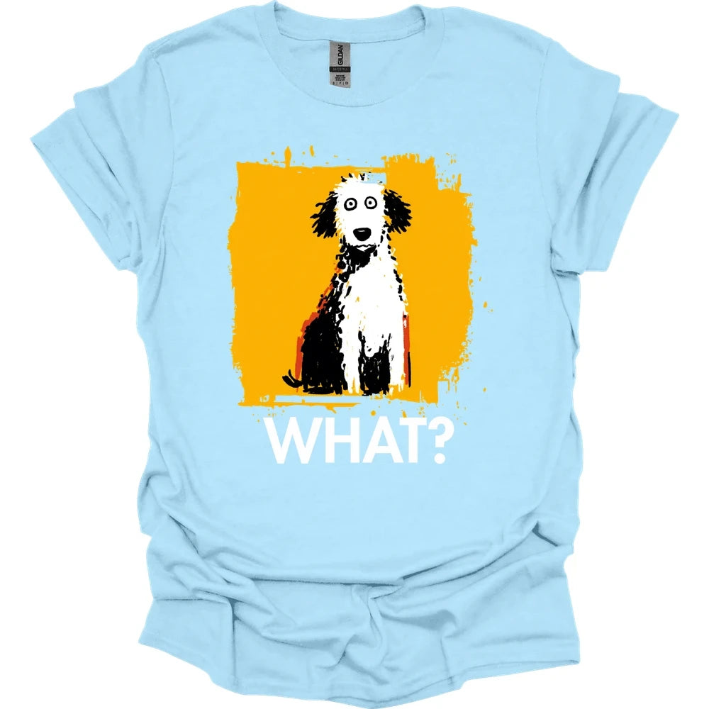 Poodle - What Dog T-Shirt - Light Blue