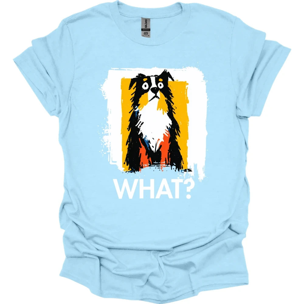 Miniature American Shepherd - What Dog T-Shirt - Light Blue