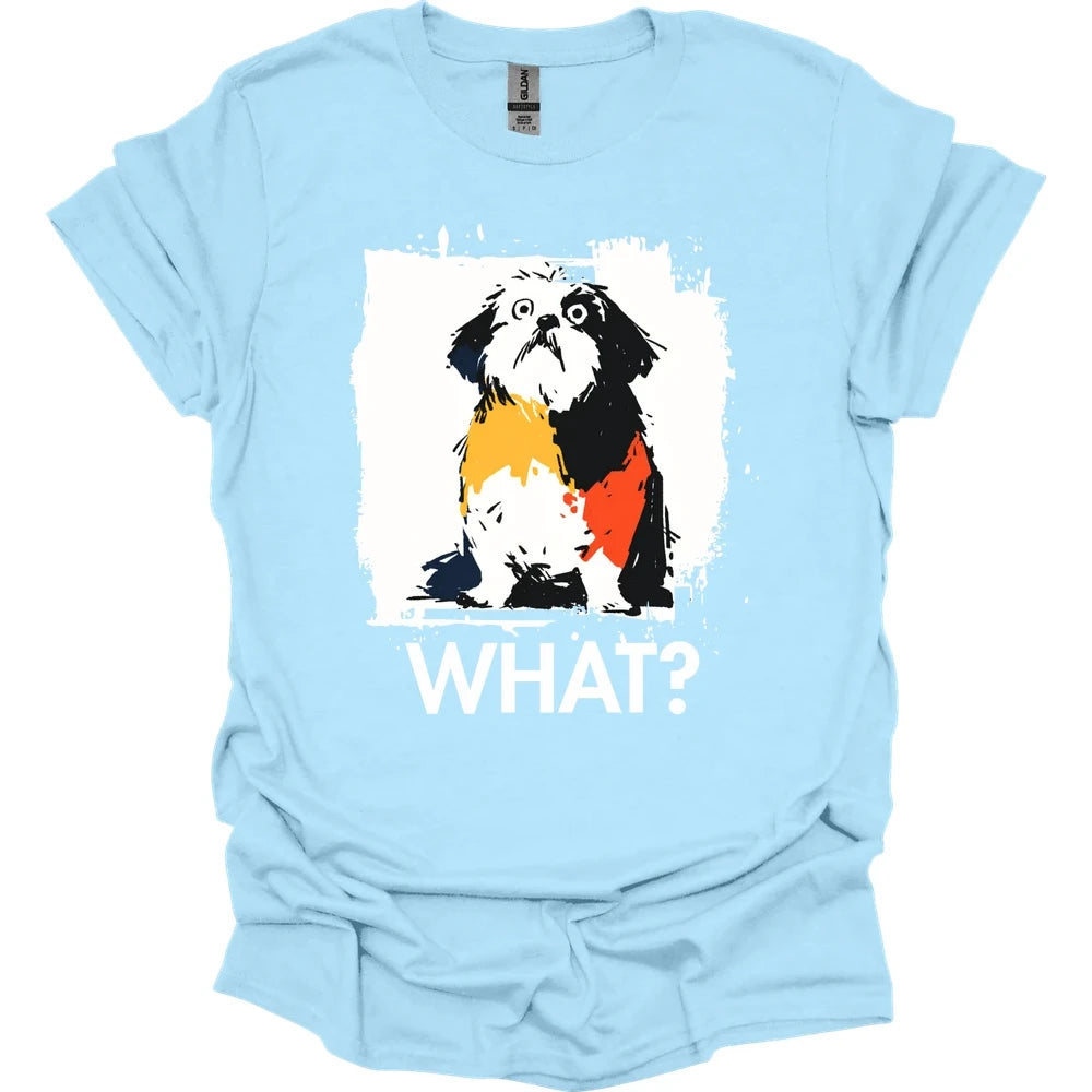 Shih Tzu - What Dog T-Shirt - Light Blue