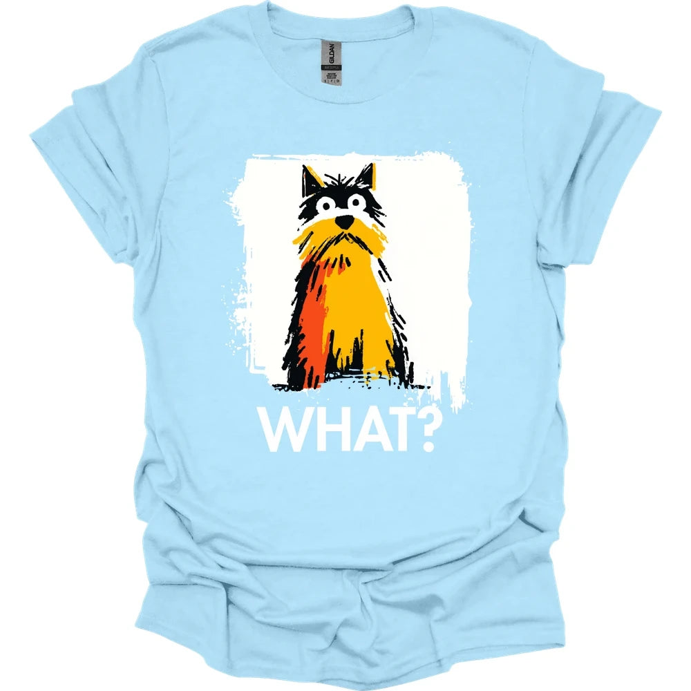 Yorkshire Terrier - What Dog T-Shirt - Light Blue