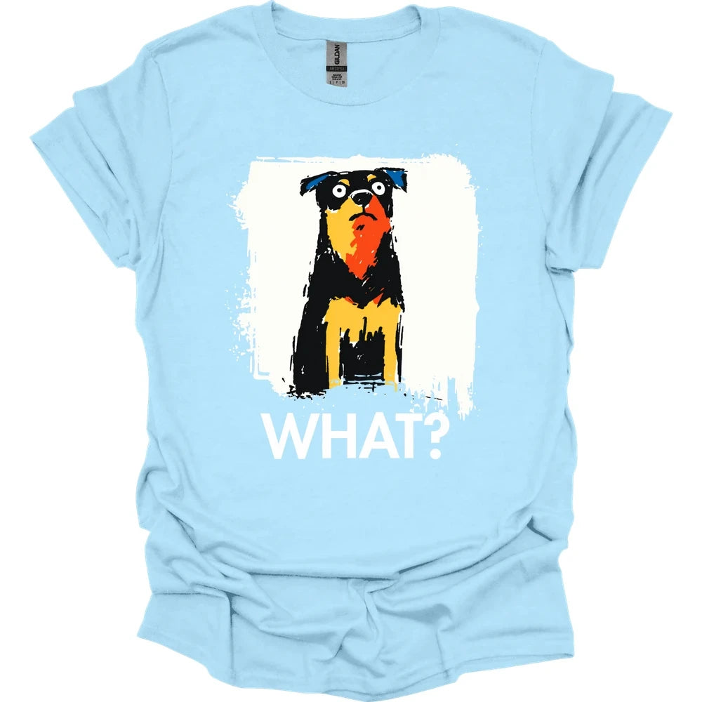 Rottweiler - What Dog T-Shirt - Light Blue