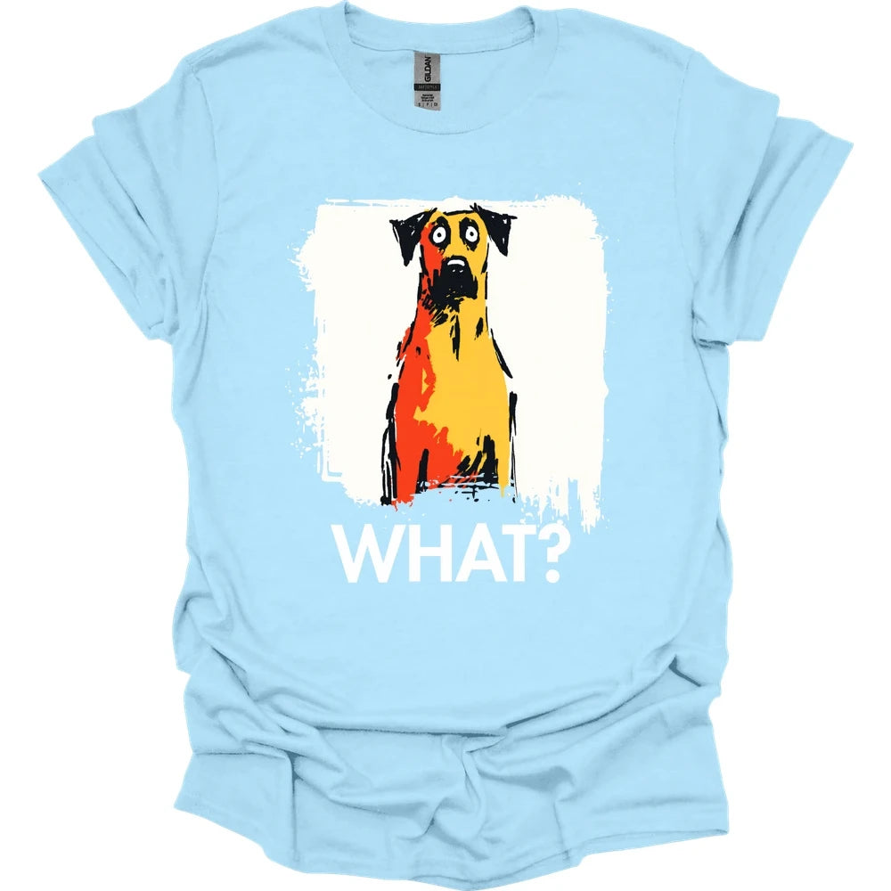 Rhodesian Ridgeback - What Dog T-Shirt - Light Blue