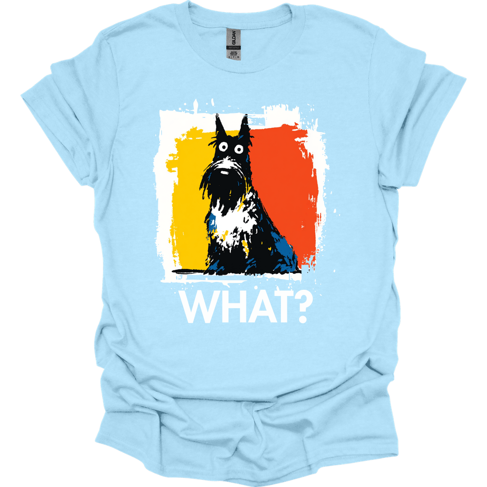 Scottish Terrier - What Dog T-Shirt - Light Blue
