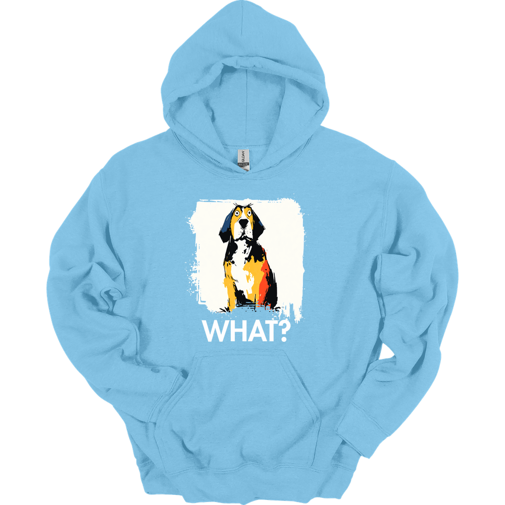 Bracco Italiano - What Dog Hoodie - Light Blue