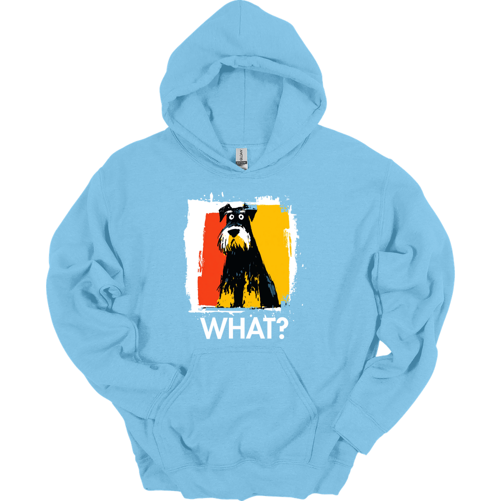 Giant Schnauzer - What Dog Hoodie - Light Blue