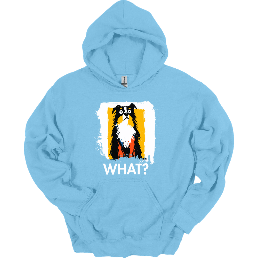 Miniature American Shepherd - What Dog Hoodie - Light Blue