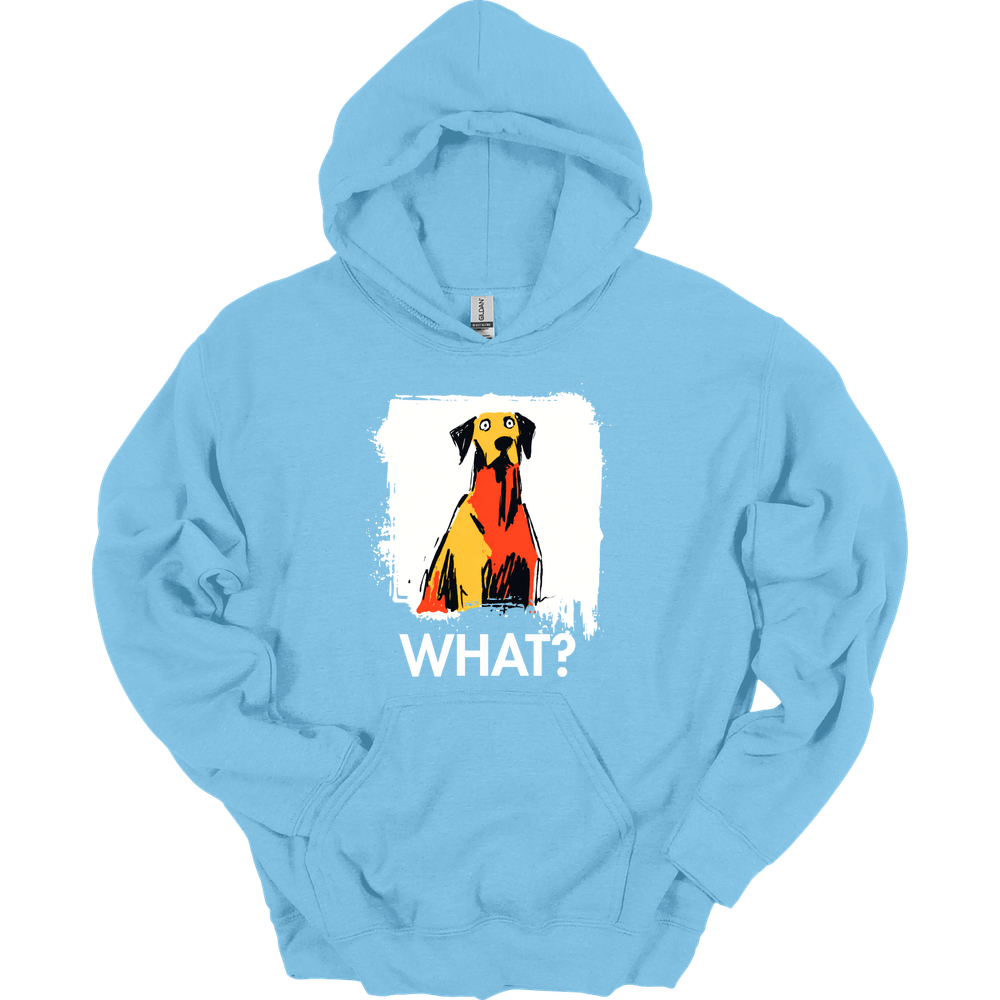 Vizsla - What Dog Hoodie - Light Blue