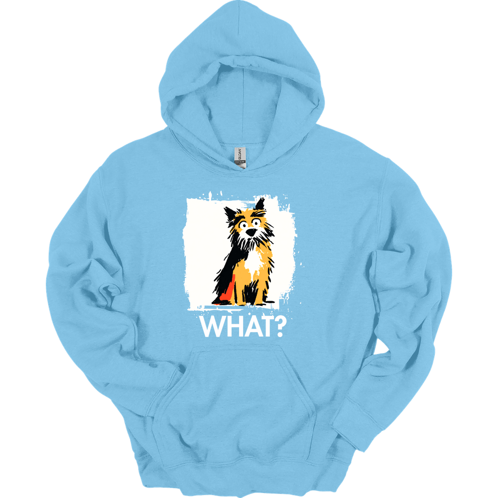 Cairns Terrier - What Dog Hoodie - Light Blue