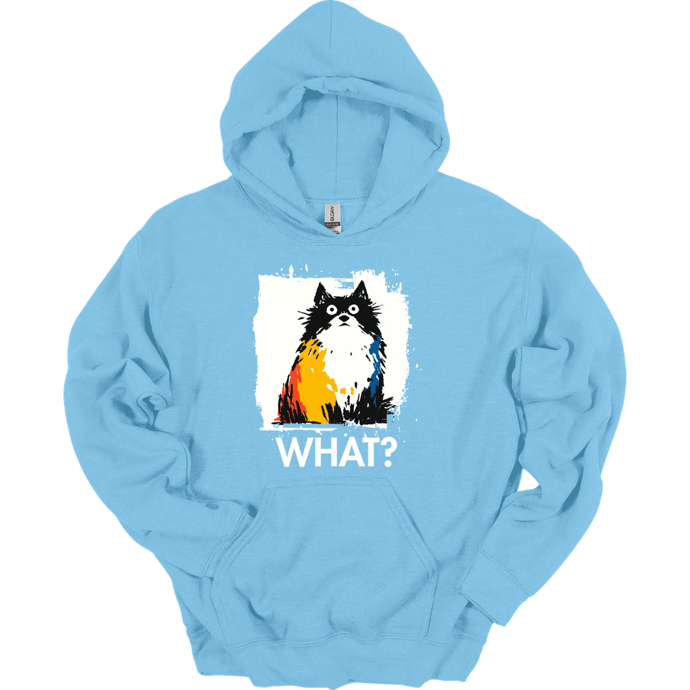 Keeshond - What Dog Hoodie - Light Blue