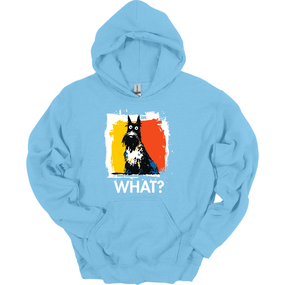 Scottish Terrier - What Dog Hoodie - Light Blue