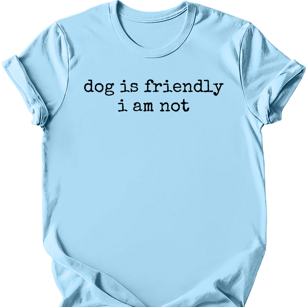 I Am Not T-Shirt - Light Blue