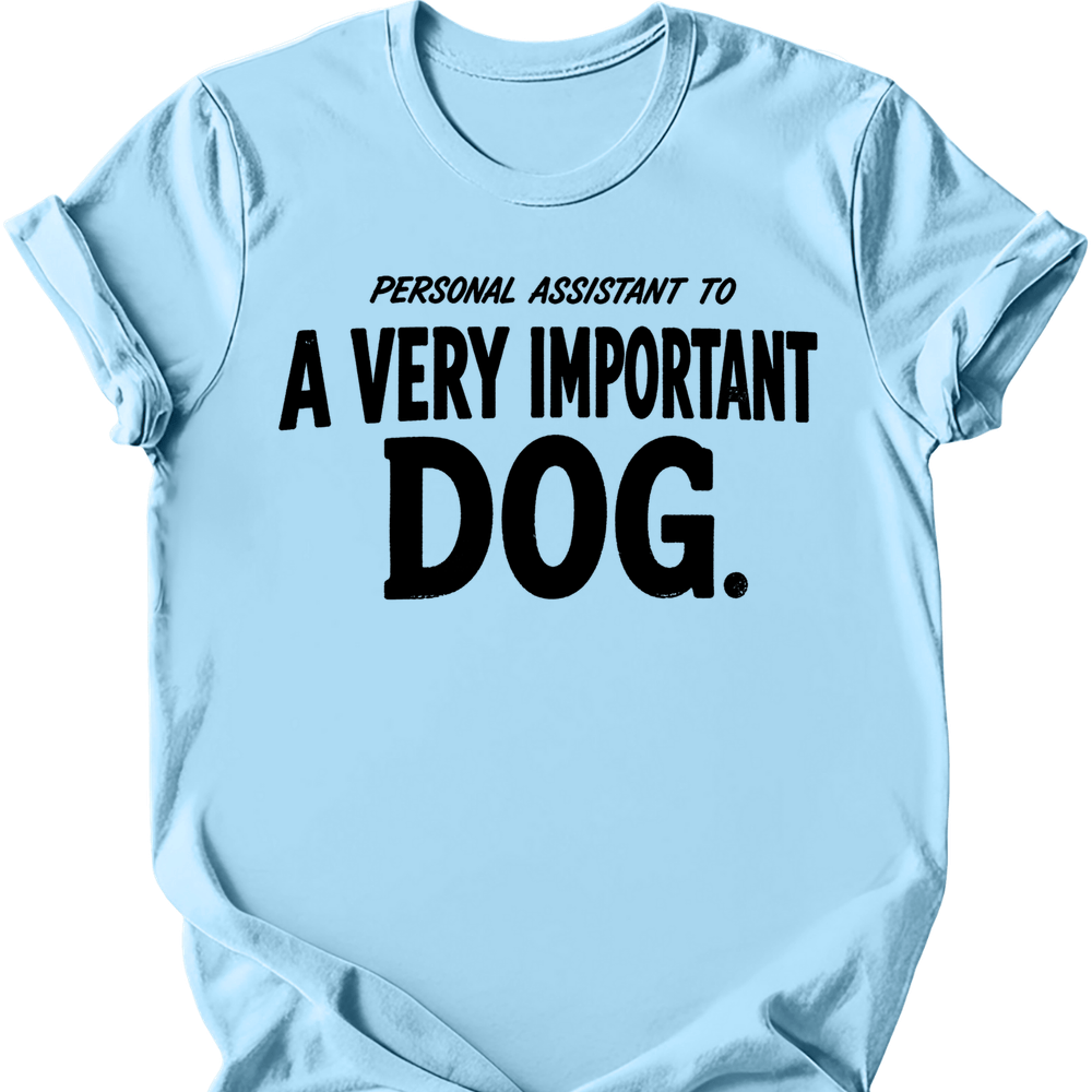 Personal Assistant T-Shirt - Light Blue