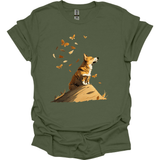Corgi - Fall Dog T-Shirt