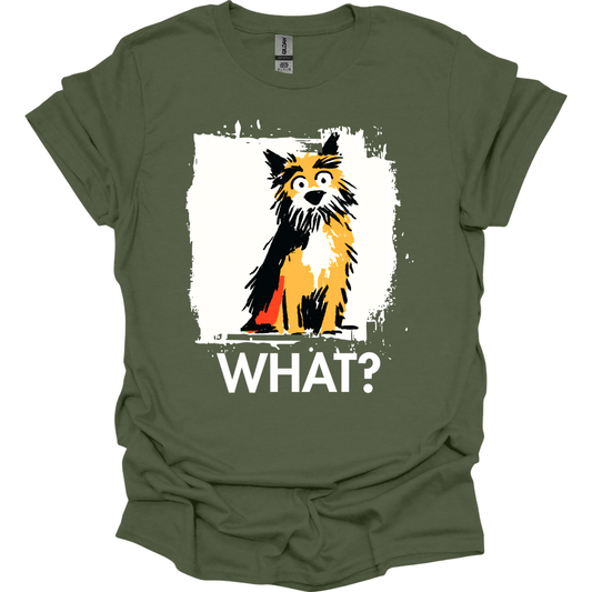 Cairns Terrier - What Dog T-Shirt - Military Green