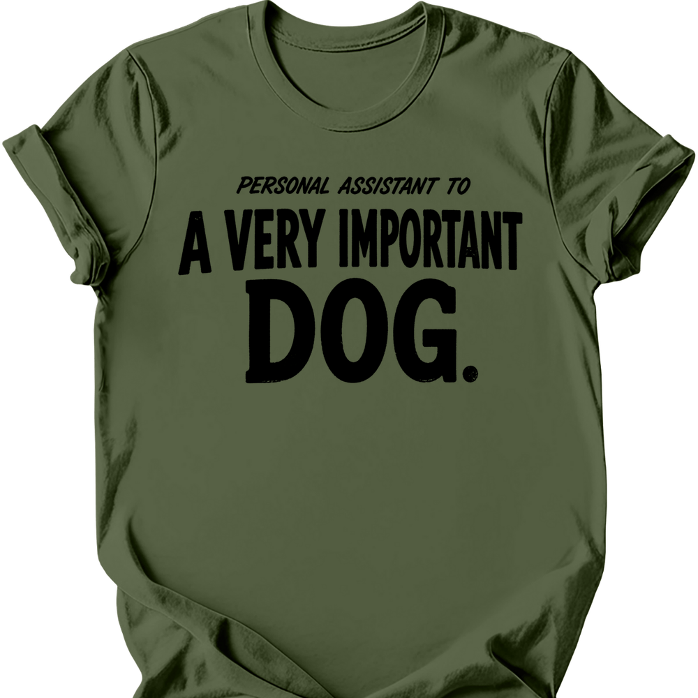 Personal Assistant T-Shirt - Military Green