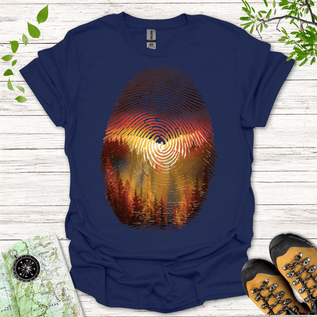 Forest Fingerprint T-Shirt