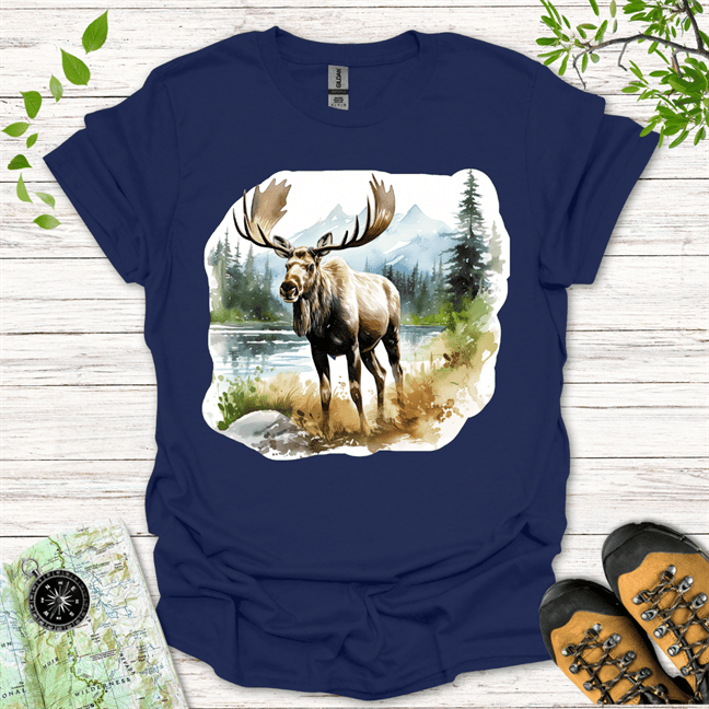 Lone Moose Overlook T-Shirt