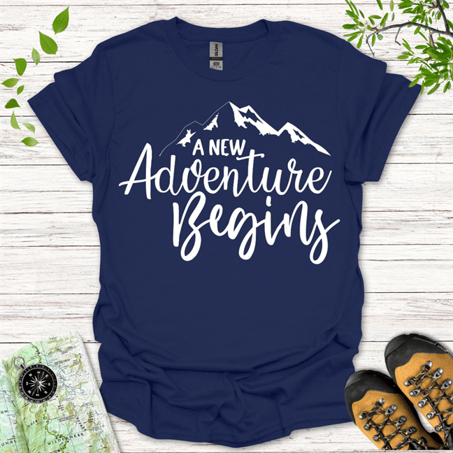 A New Adventure Begins T-Shirt