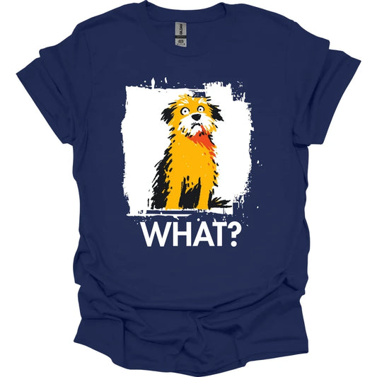 Cavapoo - What Dog T-Shirt - Navy