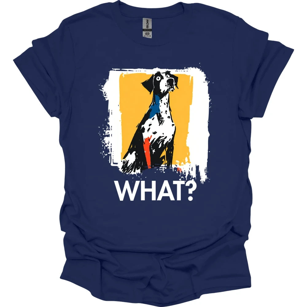 German Shorthaired Pointer - What Dog T-Shirt - Navy