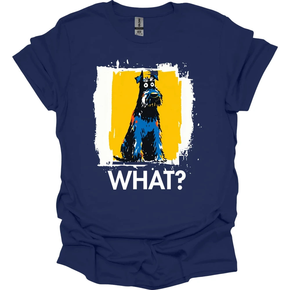 Kerry Blue Terrier - What Dog T-Shirt - Navy