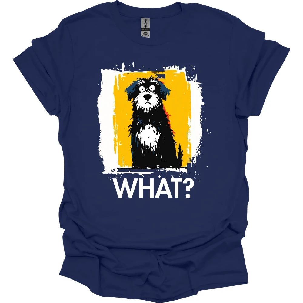 Portuguese Water Dog - What Dog T-Shirt - Navy
