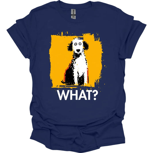 Poodle - What Dog T-Shirt - Navy