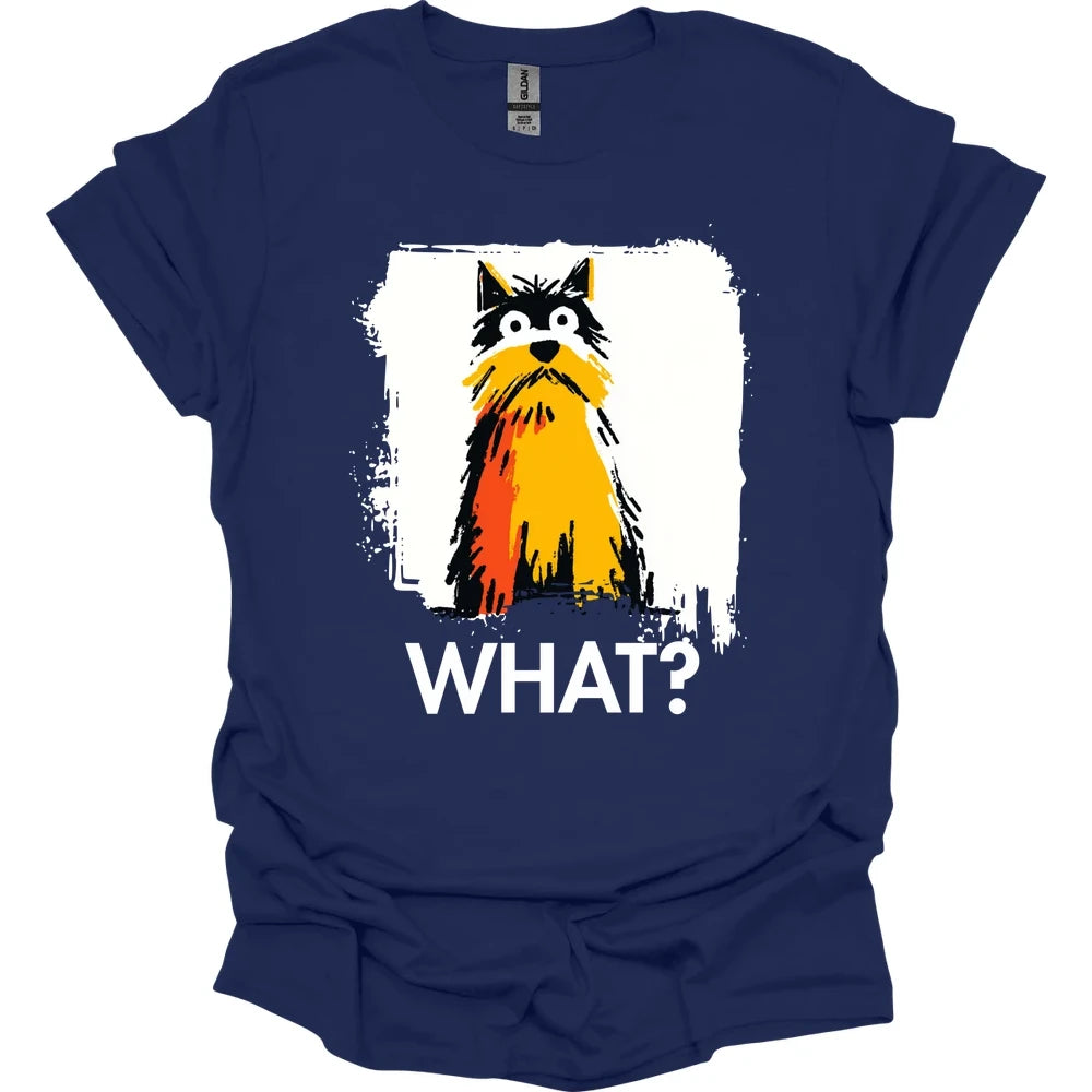Yorkshire Terrier - What Dog T-Shirt - Navy
