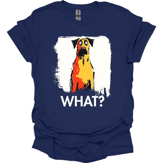 Rhodesian Ridgeback - What Dog T-Shirt - Navy