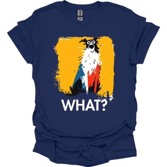 Borzoi - What Dog T-Shirt - Navy