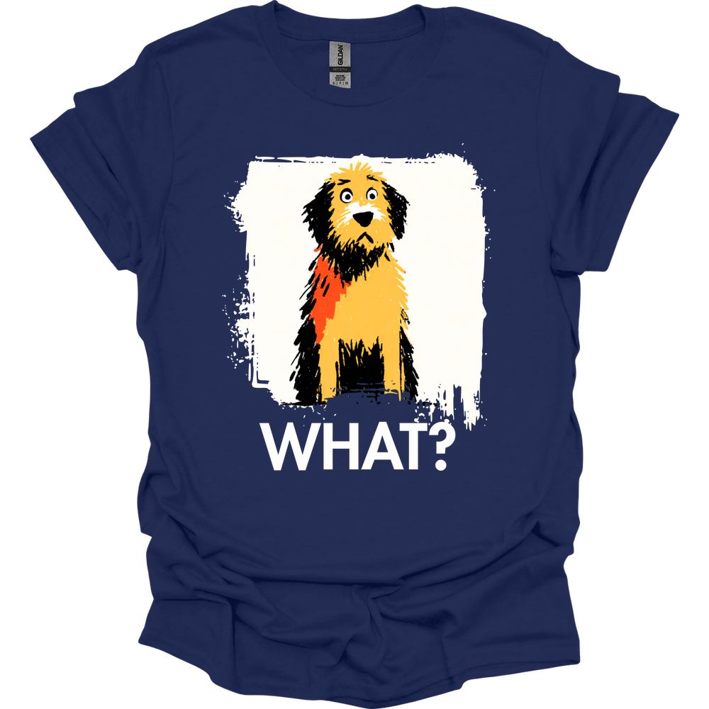 Labradoodle - What Dog T-Shirt - Navy