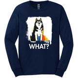 Siberian Husky - What Dog Long Sleeve Tee
