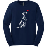 German Shorthaired Pointer - Sketch Dog Long Sleeve Tee