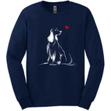 English Springer Spaniel - Sketch Dog Long Sleeve Tee