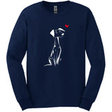Dalmatian - Sketch Dog Long Sleeve Tee
